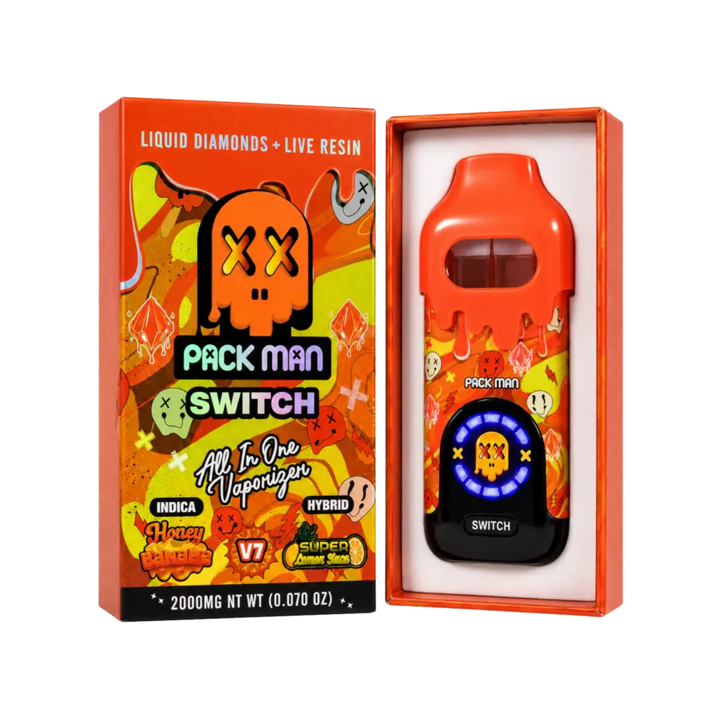 Pluma de Wax PackMan Switch Doble Sabor